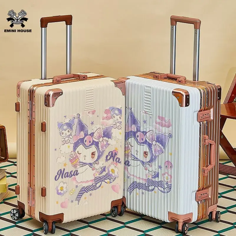 Sweet Kuromi Anime Kawaii Sanrio Ins Fashion Silent Suitcase Cute Cartoon Travel Storage Case Box Gifts for Girls Boys
Sweet Kuromi Anime Kawaii Sanrio Ins Fashion Silent Suitcase Cute Cartoon Travel Storage Case Box Gifts for Girls Boys