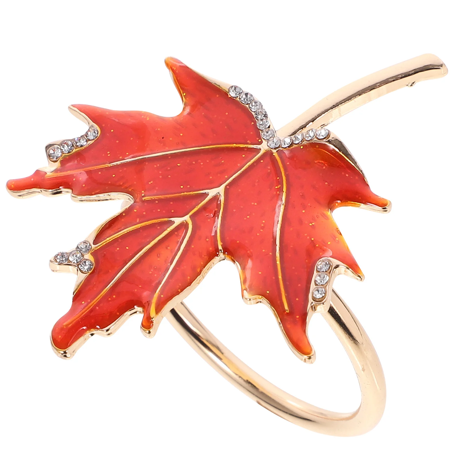 Fall Maple Leaf Napkin Ring Metal Buckle for Dinner Table Party Decoration Lightweight Reusable Maple Leaf Napkin Rings
Fall Maple Leaf Napkin Ring Metal Buckle for Dinner Table Party Decoration Lightweight Reusable Maple Leaf Napkin Rings