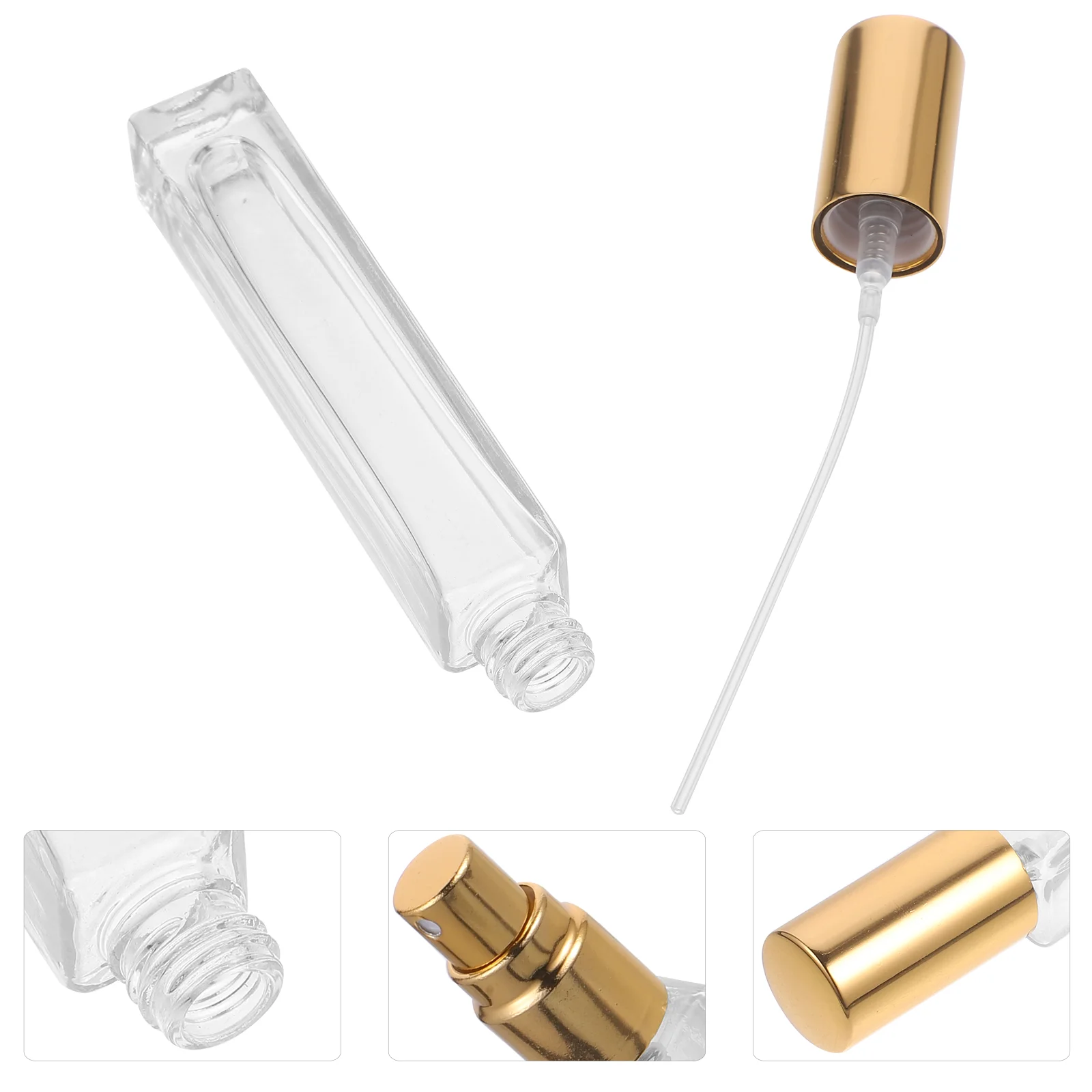 5 Pcs Refillable Clear Water Bottle Portable Essential Oil Travel Alcohol Spray
5 Pcs Refillable Clear Water Bottle Portable Essential Oil Travel Alcohol Spray