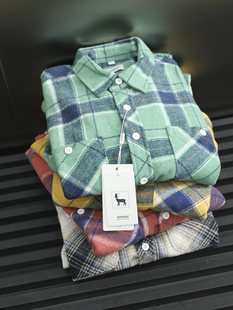 American College Sle! Super Value High Performance! Heavyweight Floing Fabric! Autumn Men's Plaid Long Sve irt
American College Sle! Super Value High Performance! Heavyweight Floing Fabric! Autumn Men's Plaid Long Sve irt