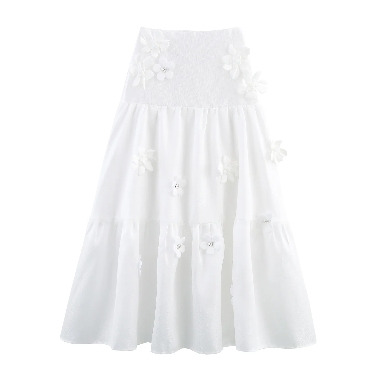 ZBZA Spring New Women's Faion Design Set Decoration Tee-Dimensional Flower ort Sve V-Ne Two-Piece Set Casual Wear
ZBZA Spring New Women's Faion Design Set Decoration Tee-Dimensional Flower ort Sve V-Ne Two-Piece Set Casual Wear