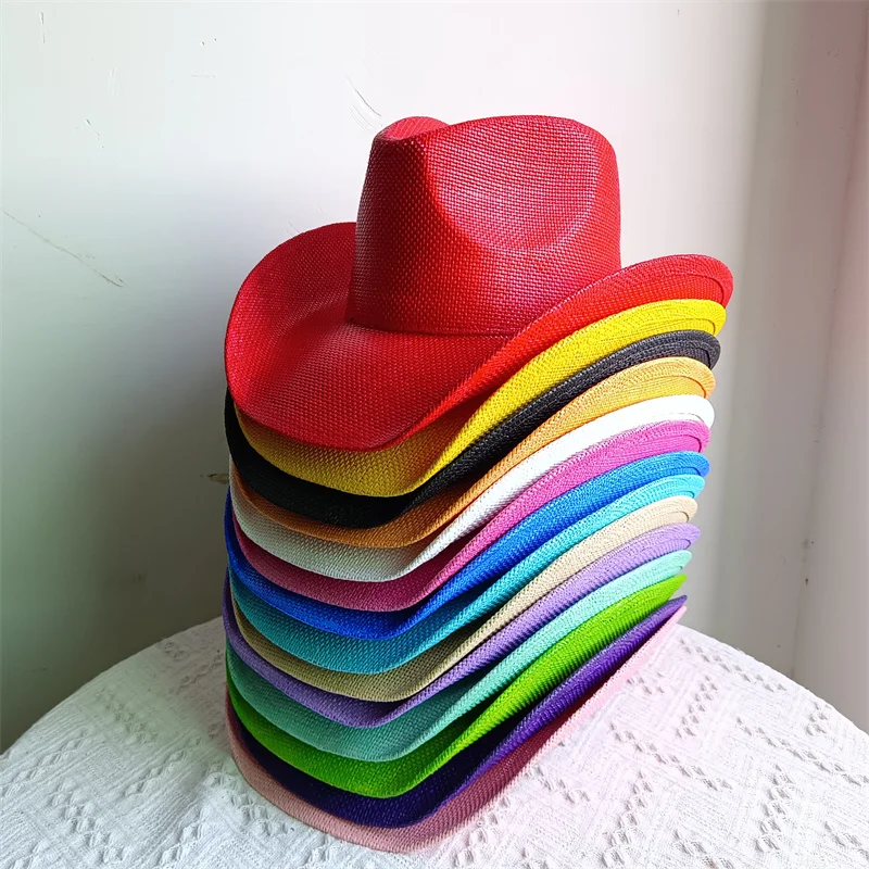 Cowboy hat summer lake blue cowboy hat unisex retro elegant straw hat jazz top cowboy hat panama hat travel beach hat wholesale
Cowboy hat summer lake blue cowboy hat unisex retro elegant straw hat jazz top cowboy hat panama hat travel beach hat wholesale