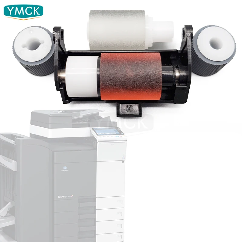 Новый разделительный ролик подачи АПД для Konica Minolta C224 C284 C364 C454 C554, комплект блока подачи бумаги в сборе
Новый разделительный ролик подачи АПД для Konica Minolta C224 C284 C364 C454 C554, комплект блока подачи бумаги в сборе