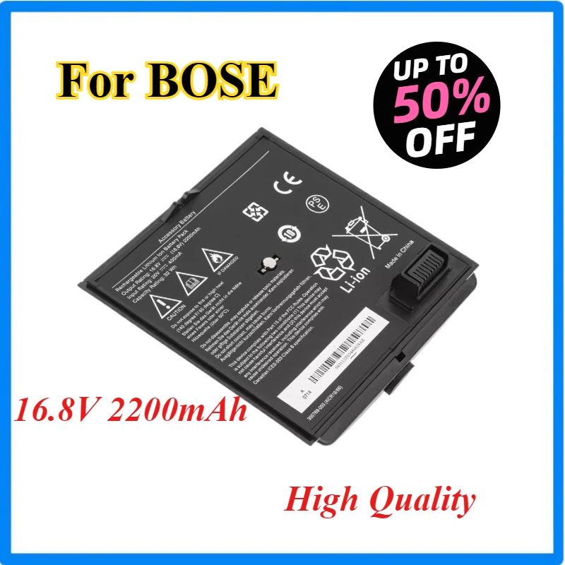 2200mAh Replacement Battery For BOSE SoundDock SounDock SoundLink Air 300769-001 300768-003(4ICR1966) 300770-001 Rechargeable
2200mAh Replacement Battery For BOSE SoundDock SounDock SoundLink Air 300769-001 300768-003(4ICR1966) 300770-001 Rechargeable