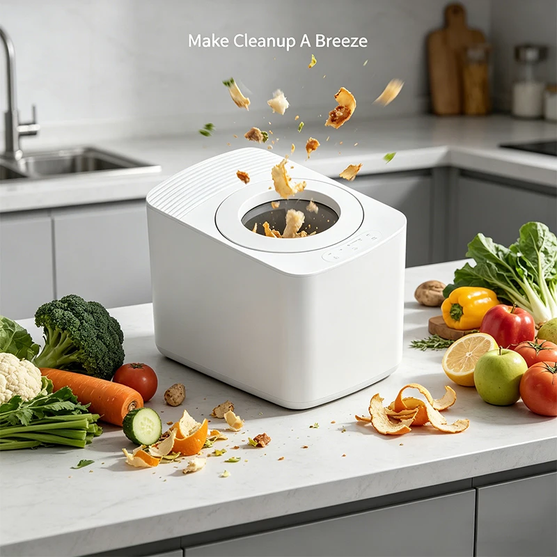 Electric Household Continuous Automatic Kitchen Trash Composter Food Waste Processor Garbage Disposal Food Waste Disposer
Electric Household Continuous Automatic Kitchen Trash Composter Food Waste Processor Garbage Disposal Food Waste Disposer