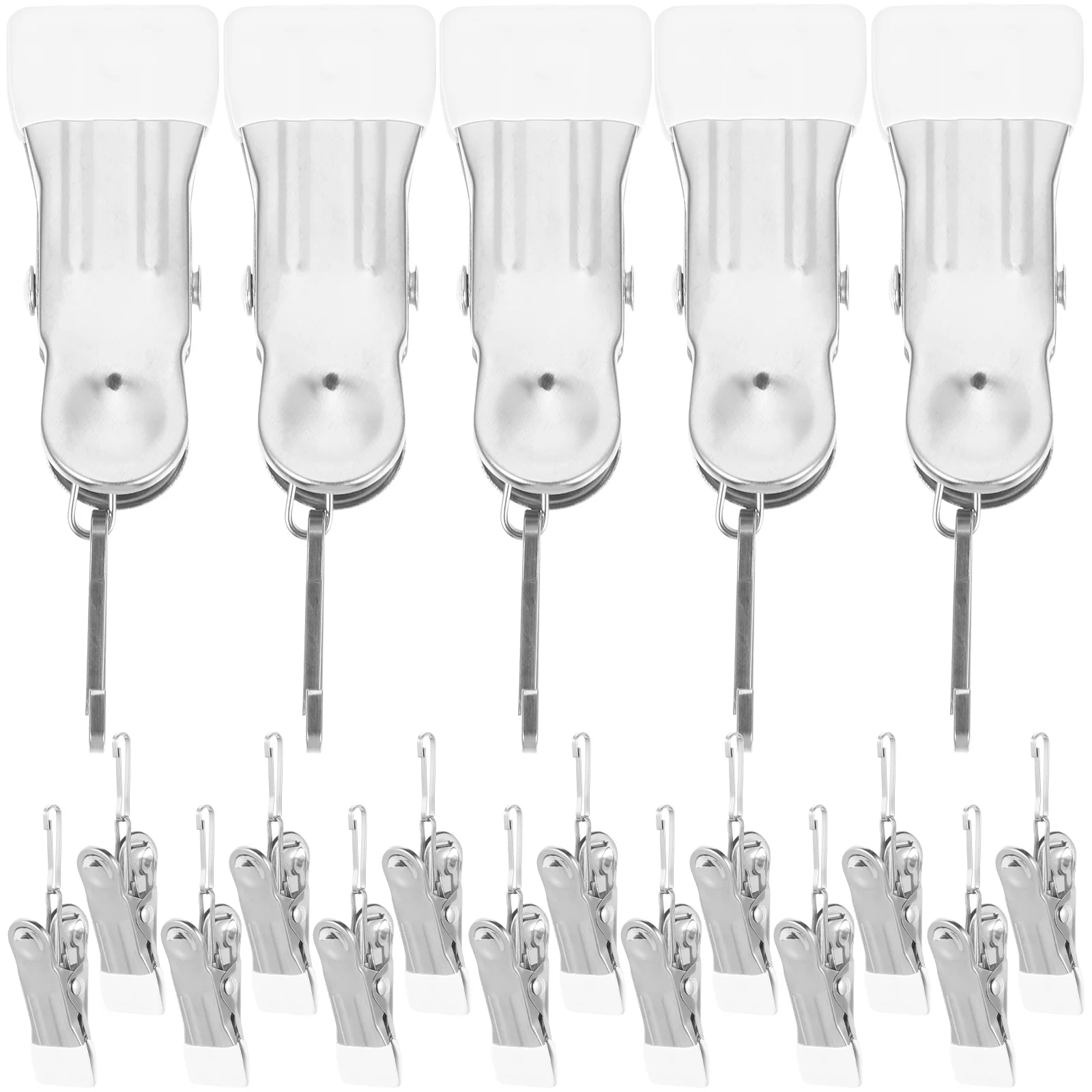 20 Pcs Clothespin with Hanging Buckle Clips Coat Hanger Blanket Clamps Clothing Hangers Drying Windproof Non-slip Sturdy
20 Pcs Clothespin with Hanging Buckle Clips Coat Hanger Blanket Clamps Clothing Hangers Drying Windproof Non-slip Sturdy