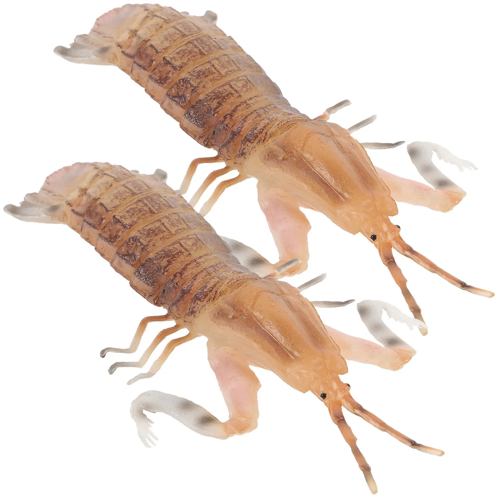 2Pcs Ocean Life Artificial Shrimp Realistic Simulation Shrimp Display for Home Decoration Photo Prop Restaurant Decor
2Pcs Ocean Life Artificial Shrimp Realistic Simulation Shrimp Display for Home Decoration Photo Prop Restaurant Decor
