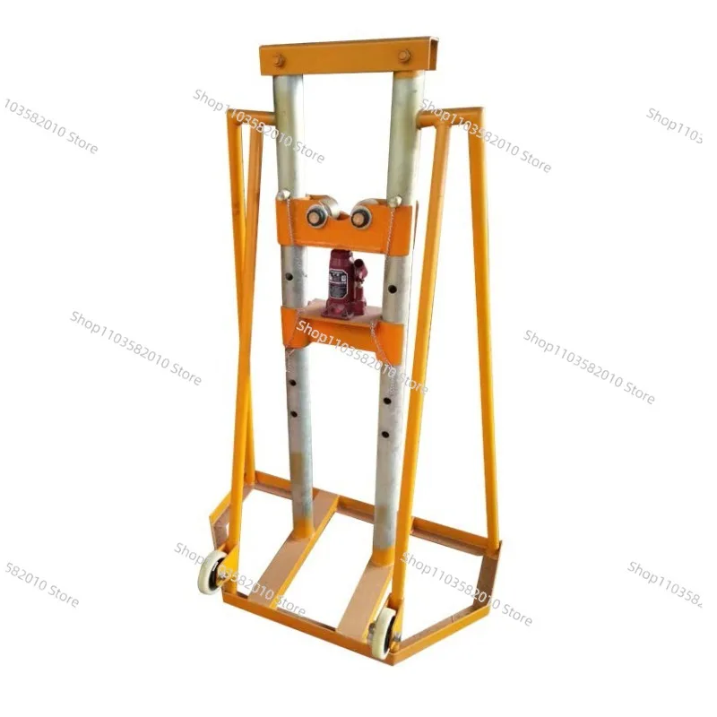 Hydraulic drum unwinding rack 
Hydraulic drum unwinding rack