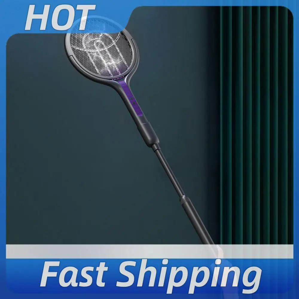 Rotating Head Electric Fly Swatter Rechargeable Mosquito Swatter Fly Killer and Mosquito Trap Lamp for Indoor and Outdoor
Rotating Head Electric Fly Swatter Rechargeable Mosquito Swatter Fly Killer and Mosquito Trap Lamp for Indoor and Outdoor