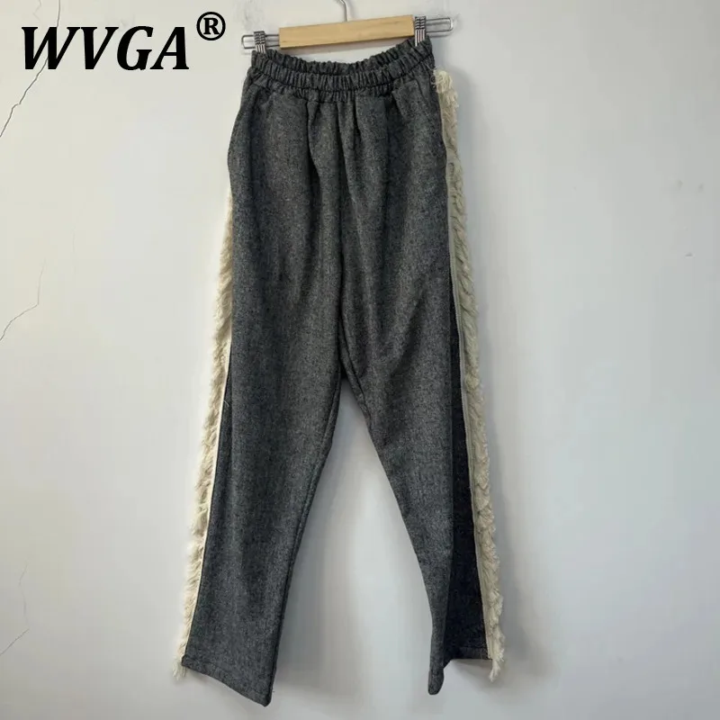 WVGA Spring Autumn New Men Tide Y2K Techwear Fringe Niche Design Personality Fashion Straight Loose Chic Casual Pants Ins W7551
WVGA Spring Autumn New Men Tide Y2K Techwear Fringe Niche Design Personality Fashion Straight Loose Chic Casual Pants Ins W7551