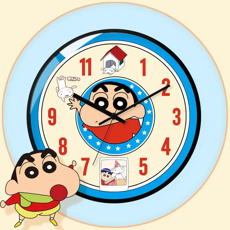 Kawaii Crayon Shin Chan Clocks Cartoon Cute Kitchen Bedroom Anime Silent Clocks Living Room Decoration Furniture Toys Girls
Kawaii Crayon Shin Chan Clocks Cartoon Cute Kitchen Bedroom Anime Silent Clocks Living Room Decoration Furniture Toys Girls 