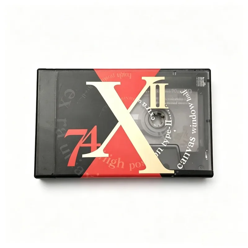 100% Original New For Sony X-II 74min JP Mid Grade Type II Blank Cassette Sealed For Recording
100% Original New For Sony X-II 74min JP Mid Grade Type II Blank Cassette Sealed For Recording
