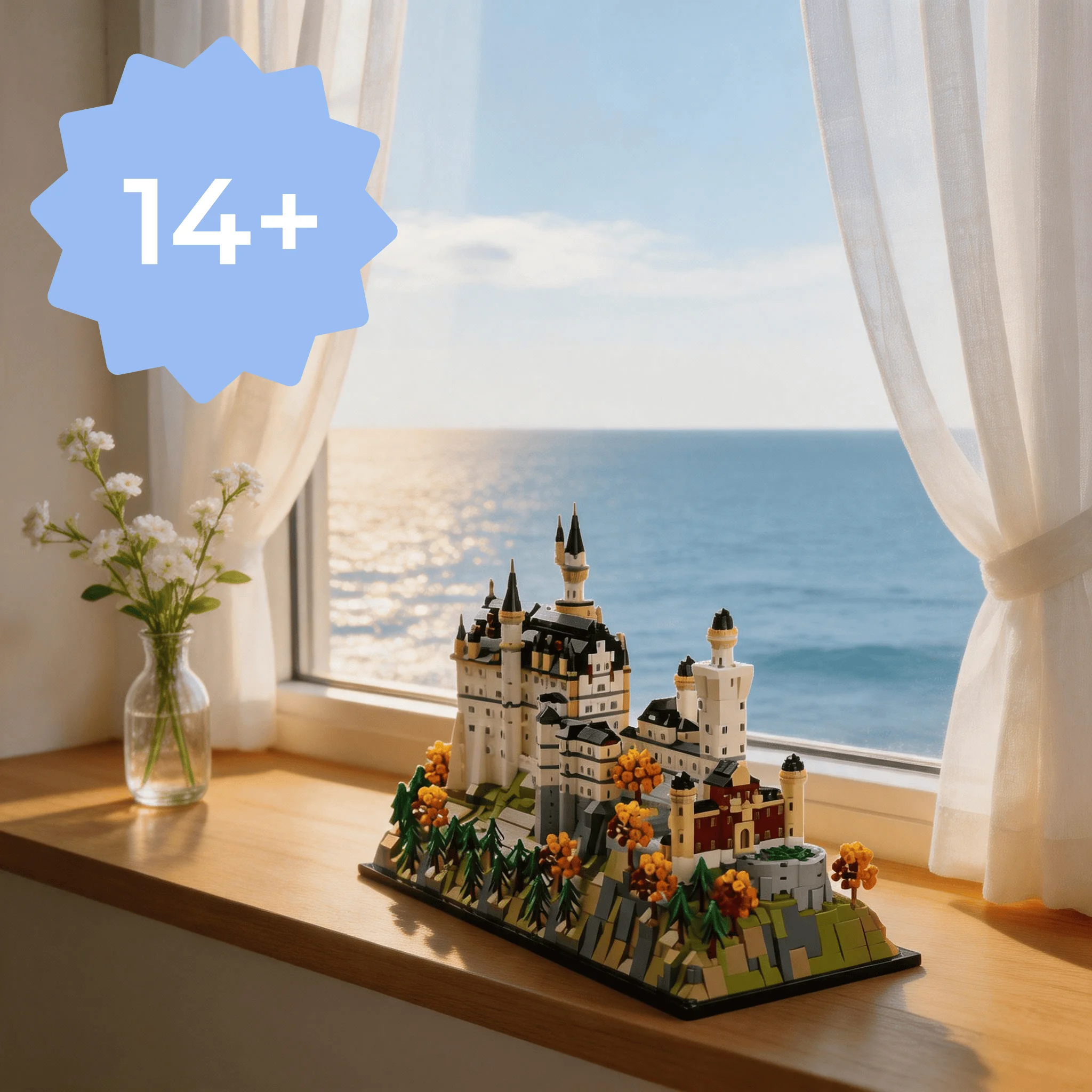 2026 new creative 3455pcs classic art love romantic castle crafts MOC architecture street view building block model toy birthday
2026 new creative 3455pcs classic art love romantic castle crafts MOC architecture street view building block model toy birthday