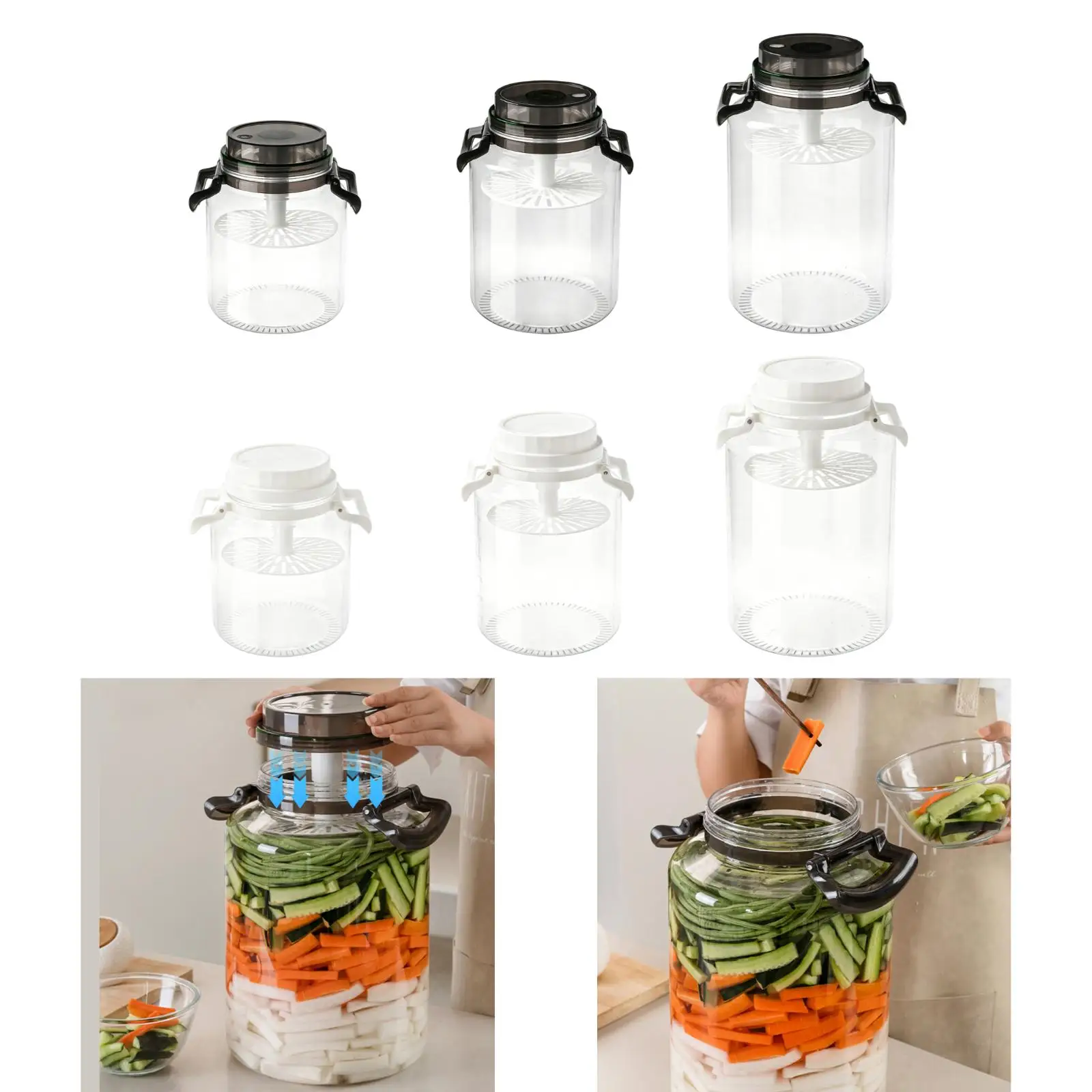Rectangle Pickle Jar Food Storage Bottle Fermentation Container for Refrigerator and Picnic Use at Home
Rectangle Pickle Jar Food Storage Bottle Fermentation Container for Refrigerator and Picnic Use at Home