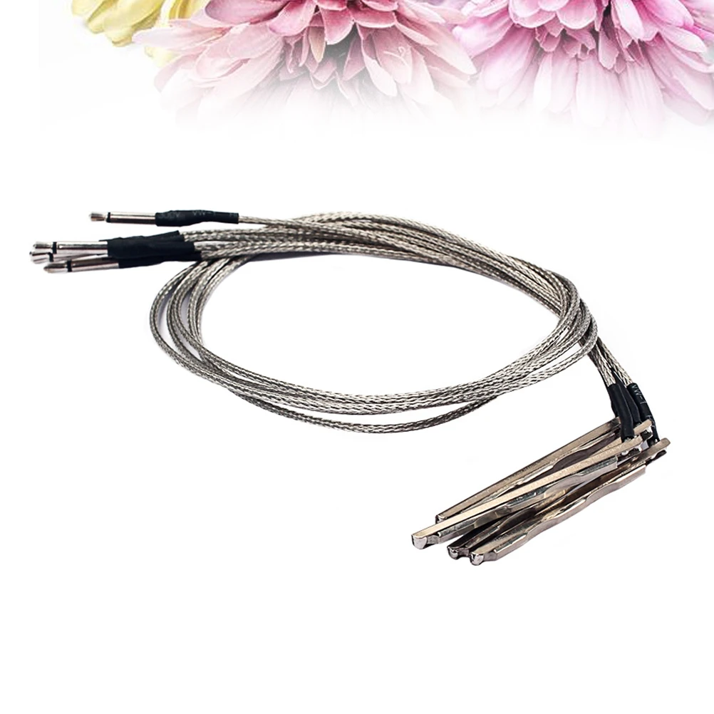 5 PCS EQ Pickup Rod Stick Bars Bridge Passive Pickup Piezo Cable for Cigar Box Guitar Folk/ Acoustic Guitar 3 String Guitar
5 PCS EQ Pickup Rod Stick Bars Bridge Passive Pickup Piezo Cable for Cigar Box Guitar Folk/ Acoustic Guitar 3 String Guitar