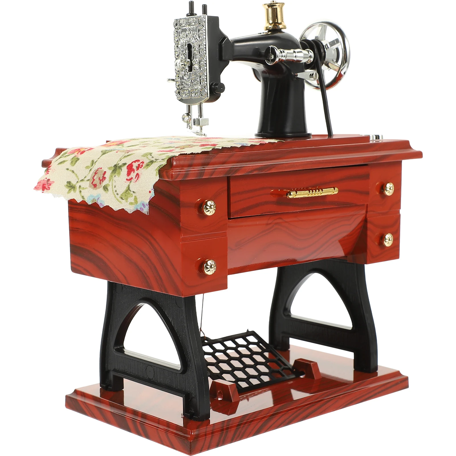 Clockwork Sewing Machine Music Box Model Musical Boxes for Adults Vintage Toys Unique Gifts Sweing
Clockwork Sewing Machine Music Box Model Musical Boxes for Adults Vintage Toys Unique Gifts Sweing