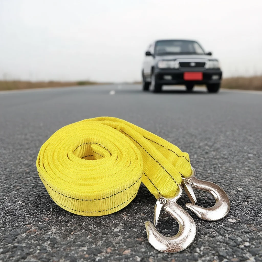 4M сверхмощный 5-тонный автомобильный буксирный трос - буксировочный ремень с крючками для Audi Benz BMW Ford Toyota Van Recovery
4M сверхмощный 5-тонный автомобильный буксирный трос - буксировочный ремень с крючками для Audi Benz BMW Ford Toyota Van Recovery