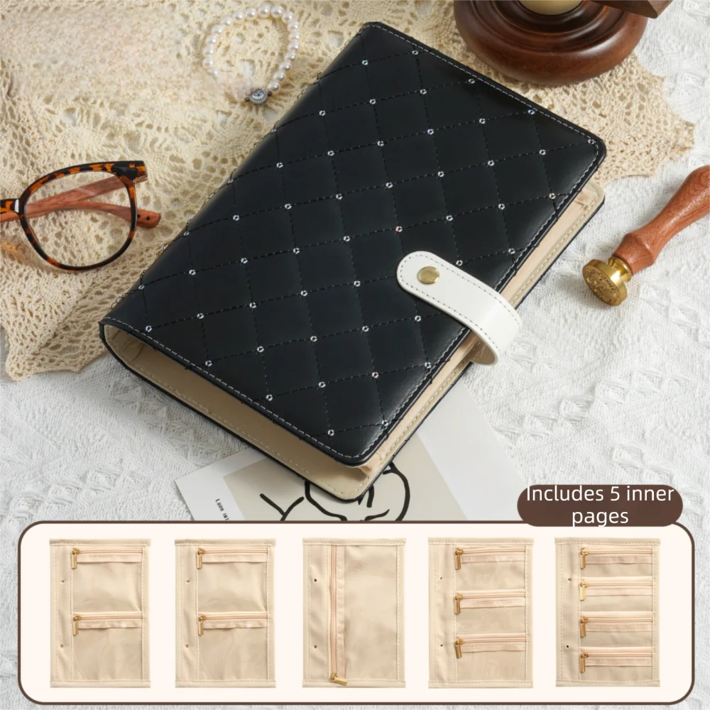 Практичный портативный органайзер для украшений: книжка-клатч с прозрачными карманами на молнии, из искусственной кожи, класса люкс, для дома
Практичный портативный органайзер для украшений: книжка-клатч с прозрачными карманами на молнии, из искусственной кожи, класса люкс, для дома