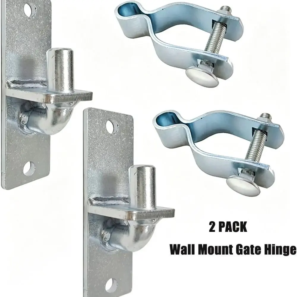 Galvanized Steel Gate Frame Hinges Corrosion Resistant Durable Wall Mount Gate Hinge Hardware Chain Link Gate Hinge Kit Outdoor
Galvanized Steel Gate Frame Hinges Corrosion Resistant Durable Wall Mount Gate Hinge Hardware Chain Link Gate Hinge Kit Outdoor