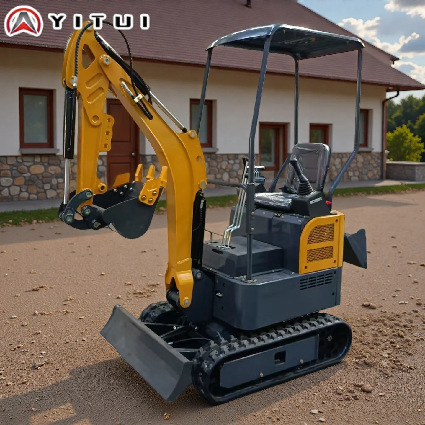 Customized Euro 5 Mini Excavator Hydraulic - 1.2 Ton Crawler Digger for Small Projects - Ideal for Home & Construction
Customized Euro 5 Mini Excavator Hydraulic - 1.2 Ton Crawler Digger for Small Projects - Ideal for Home & Construction