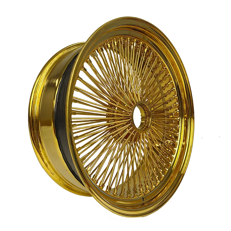20x8 22x8 13 14 15 16 17 18 20 22 Inch Straight/Cross Lace Spokes 72 100 150 Spokes Gold Wire Wheels Chrome 4 5 6 Holes Car Rims
20x8 22x8 13 14 15 16 17 18 20 22 Inch Straight/Cross Lace Spokes 72 100 150 Spokes Gold Wire Wheels Chrome 4 5 6 Holes Car Rims