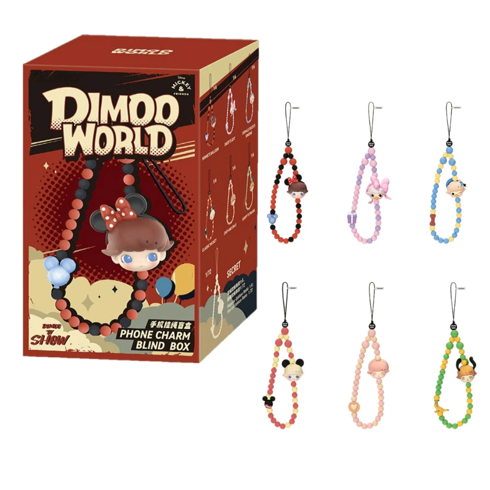 New Genuine Dimoo World × Disney Phone Charm Blind Box Mystery Box As Gift Trendy Accessory Gift For Fans And Collectors
New Genuine Dimoo World × Disney Phone Charm Blind Box Mystery Box As Gift Trendy Accessory Gift For Fans And Collectors