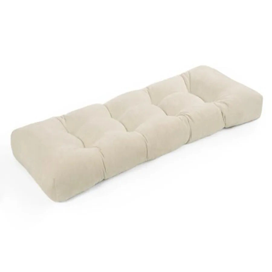 Bench Cushion 45 Inch Non-Slip Tufted Bench Cushion for Indoor Furniture for Bay Window Entryway Bench Piano Seat Chenille-Beig
Bench Cushion 45 Inch Non-Slip Tufted Bench Cushion for Indoor Furniture for Bay Window Entryway Bench Piano Seat Chenille-Beig