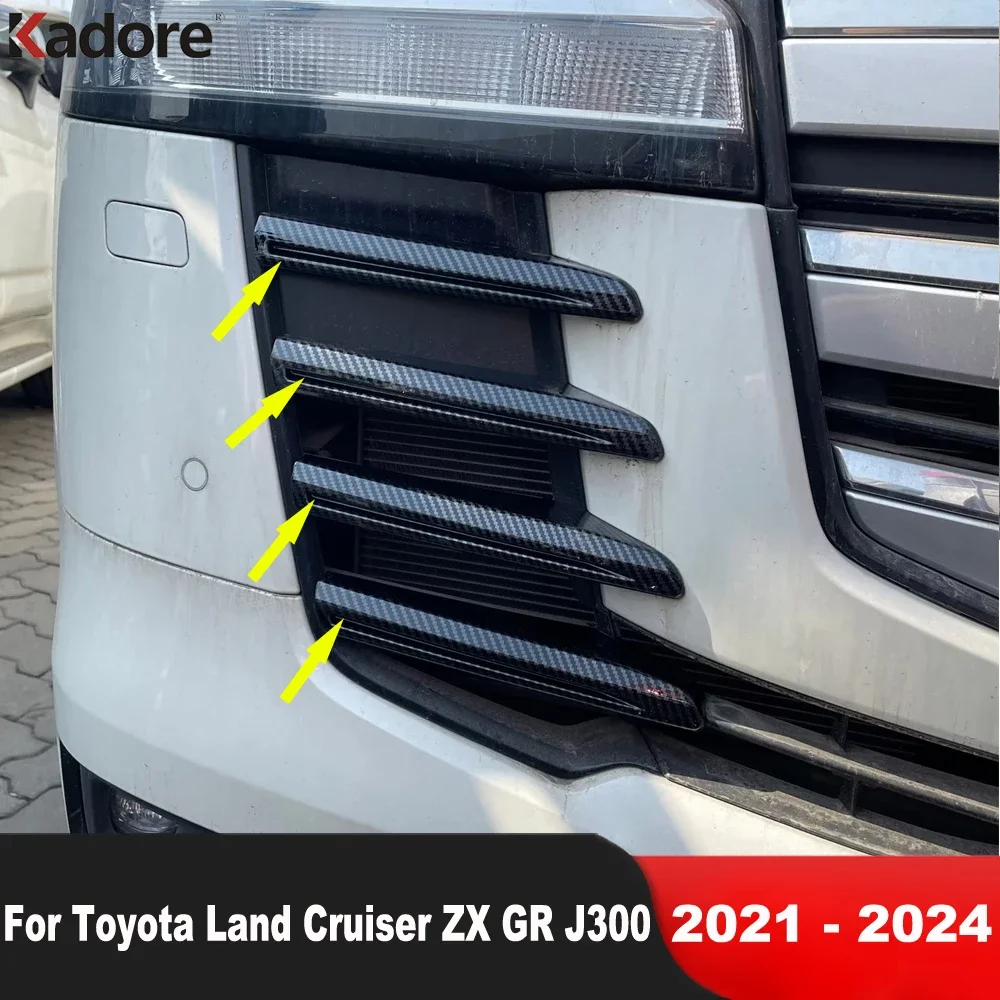 Передняя Центральная решетка гриля крышка отделка Toyota Land Cruiser ZX GR J300 2021-2023 2024 автомобильные гоночные решетки молдинговая полоса Аксессуары 
Передняя Центральная решетка гриля крышка отделка Toyota Land Cruiser ZX GR J300 2021-2023 2024 автомобильные гоночные решетки молдинговая полоса Аксессуары