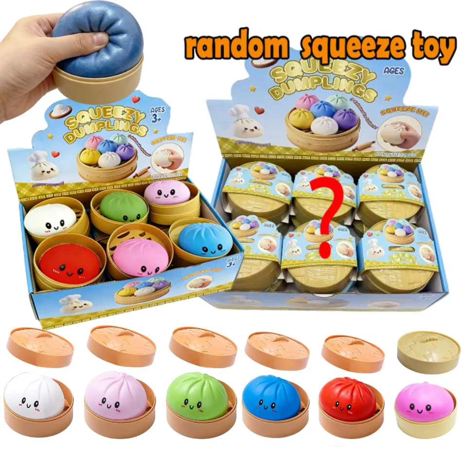 Blind Box Colorful Simulated Dumpling Squishy Relaxing Relieve Anxiety Antistress Enhance Happiness Rebound Squeeze Reliever Toy
Blind Box Colorful Simulated Dumpling Squishy Relaxing Relieve Anxiety Antistress Enhance Happiness Rebound Squeeze Reliever Toy