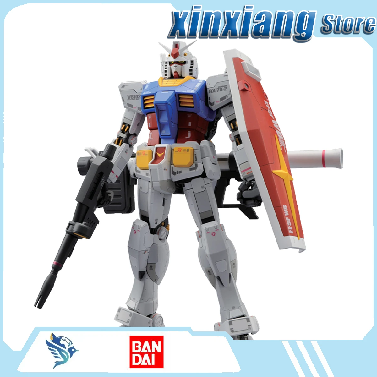 Pb Bandai Model Mg Rx-78-2 Gundam 3.0 Assembled Model Toys Educational Toy Boy'S Gift
Pb Bandai Model Mg Rx-78-2 Gundam 3.0 Assembled Model Toys Educational Toy Boy'S Gift