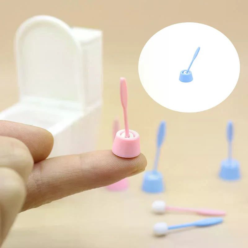 1 Set 1:12 Dollhouse Mini Simulation Long Handle Toilet Brush Model Cleaning Tool For Toilet Scene Toy Home Decor Accessories
1 Set 1:12 Dollhouse Mini Simulation Long Handle Toilet Brush Model Cleaning Tool For Toilet Scene Toy Home Decor Accessories