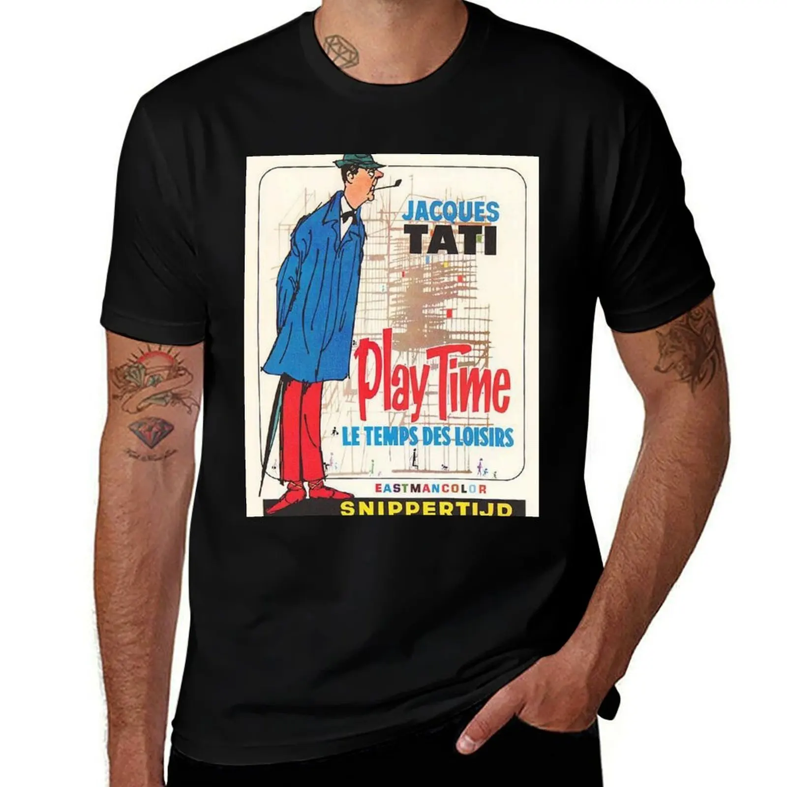 Play Time by Jacques Tati T-Shirt Relaxed Fit Casual Short Sleeve Top
Play Time by Jacques Tati T-Shirt Relaxed Fit Casual Short Sleeve Top
