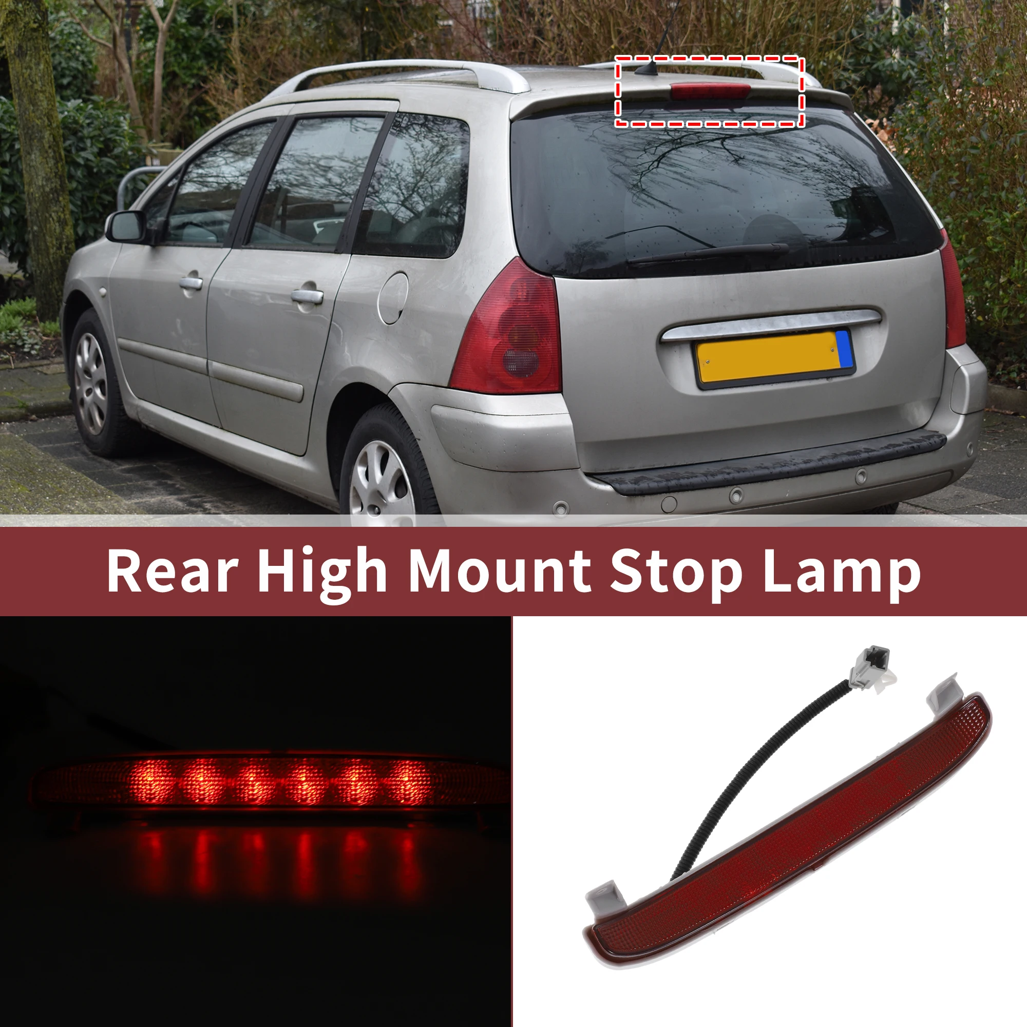 UXCELL LED Third Brake Light for Honda Civic EX 2 Door Coupe No.34270SVAA01 Red 3rd High Mounted Stop Lamp ABS Rear Center High
UXCELL LED Third Brake Light for Honda Civic EX 2 Door Coupe No.34270SVAA01 Red 3rd High Mounted Stop Lamp ABS Rear Center High