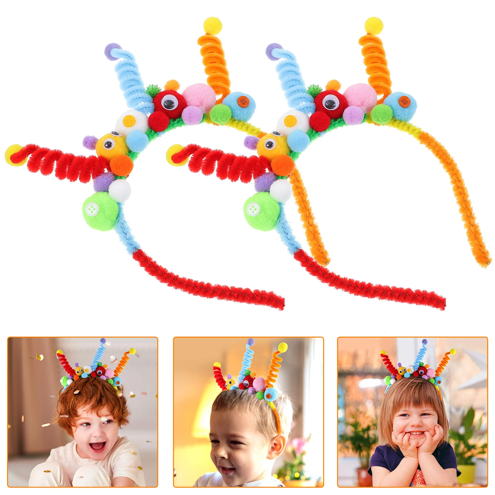 2 Pcs Cartoon Eyes Spring Headband for Kids Hairband Photo Prop Fabric Accessories Child Headdress Children Little Girl
2 Pcs Cartoon Eyes Spring Headband for Kids Hairband Photo Prop Fabric Accessories Child Headdress Children Little Girl