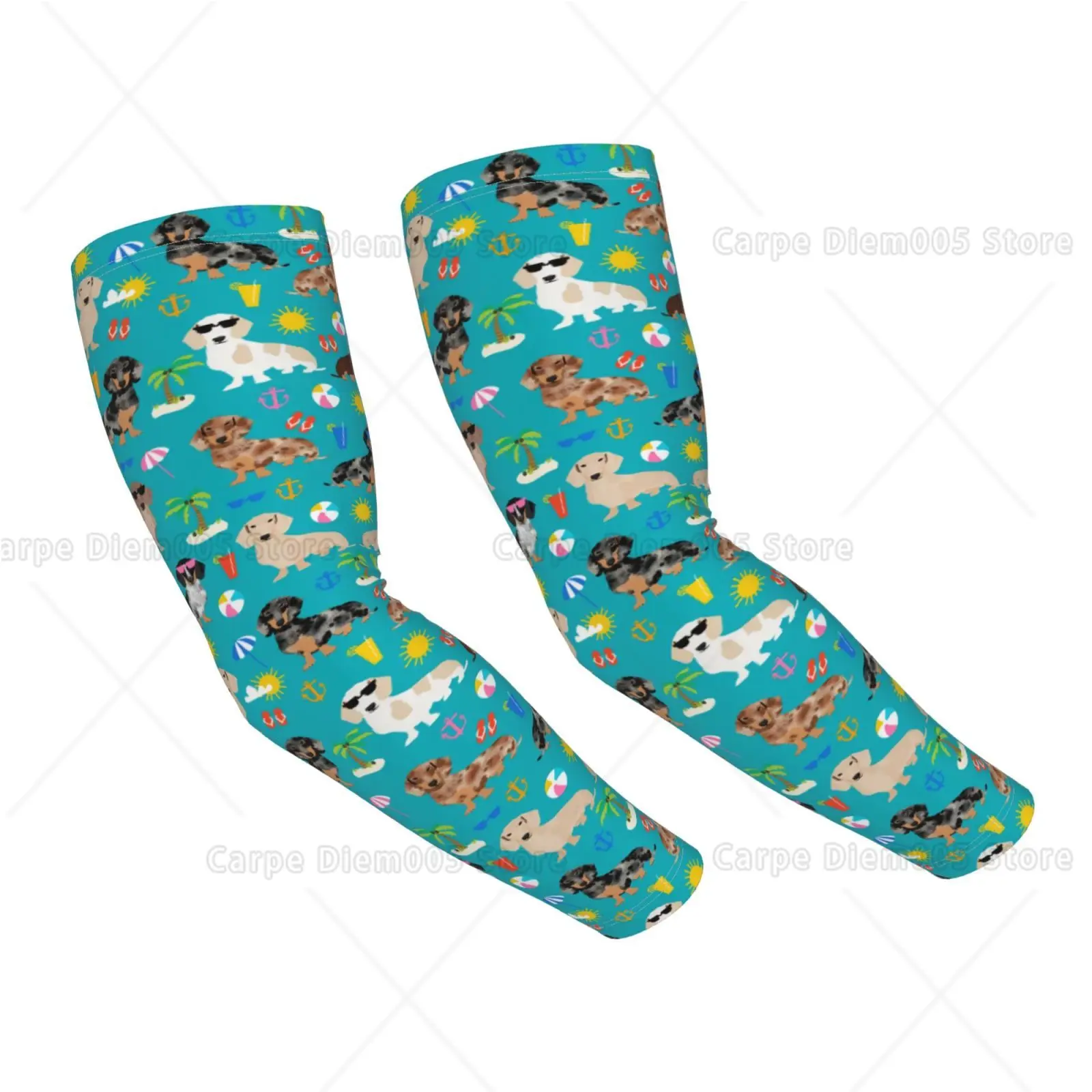 Cute Dachshund Summer Beach UV Protection Cooling Arm Sleeves Sports Driving Cycling Sun Arm Guards For Dog Lover Men Women
Cute Dachshund Summer Beach UV Protection Cooling Arm Sleeves Sports Driving Cycling Sun Arm Guards For Dog Lover Men Women