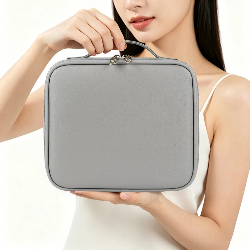OBOX Premium Professional Makeup Case - Large Capacity, High-End Portable Cosmetic Organizer, Ideal for Makeup Artists & On-the-
OBOX Premium Professional Makeup Case - Large Capacity, High-End Portable Cosmetic Organizer, Ideal for Makeup Artists & On-the-