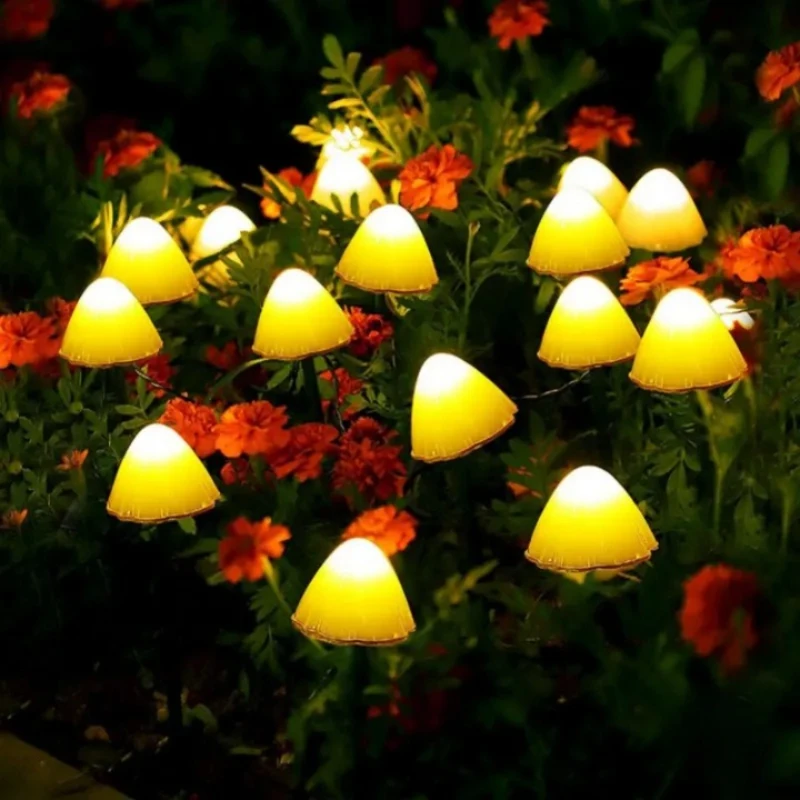 Solar String Lights Fairy Path Lawn Landscape Mushroom Lamp LED Outdoor Christmas Garden Patio Garland Street Decoration
Solar String Lights Fairy Path Lawn Landscape Mushroom Lamp LED Outdoor Christmas Garden Patio Garland Street Decoration