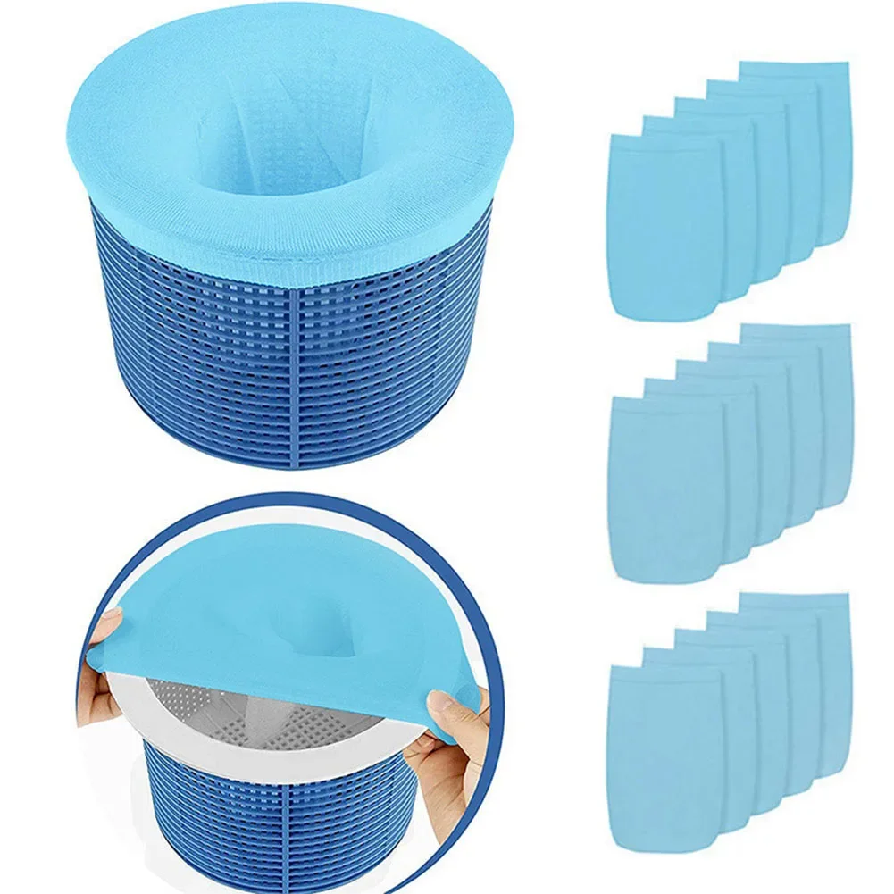 5/10/15Pcs Filter Pool Skimmer Socks Elastic Nylon Swimming Pool Filter Socks for Baskets Skimmers Ground Pool Supply Pool net
5/10/15Pcs Filter Pool Skimmer Socks Elastic Nylon Swimming Pool Filter Socks for Baskets Skimmers Ground Pool Supply Pool net