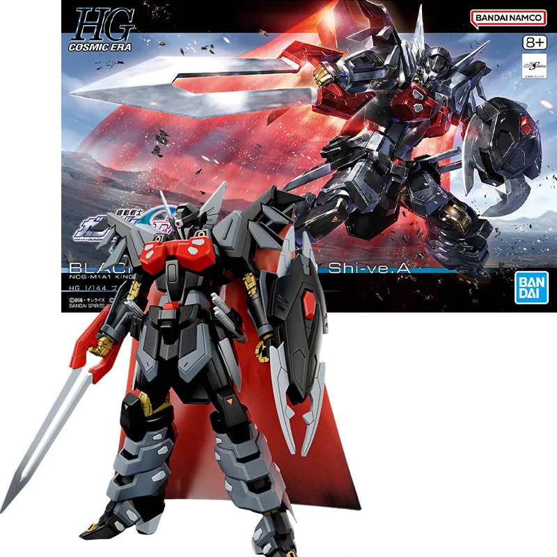 BANDAI Original ANIME HG 1/144 BLAGK KNIGHT SQUAD Shi-ve.A Assembly Plastic Model Action Toys Figures Gifts
BANDAI Original ANIME HG 1/144 BLAGK KNIGHT SQUAD Shi-ve.A Assembly Plastic Model Action Toys Figures Gifts