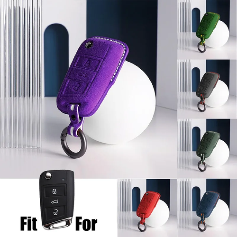 A+ Suede Leather Car Key Case Cover For VW Skoda Seat Tiguan Octavia Polo Golf MK7
A+ Suede Leather Car Key Case Cover For VW Skoda Seat Tiguan Octavia Polo Golf MK7