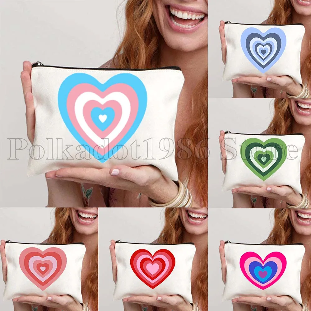 Aesthetic Retro Cute Love Heart Pink Blue Green Powerpuff Girls Hearts Canvas Cosmetic Bags Makeup Toilet Bag Pencil Case Pouch
Aesthetic Retro Cute Love Heart Pink Blue Green Powerpuff Girls Hearts Canvas Cosmetic Bags Makeup Toilet Bag Pencil Case Pouch