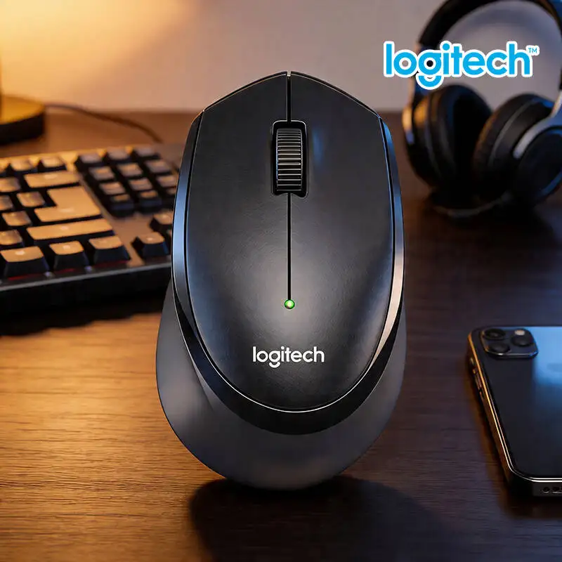 Logitech M330 Wireless Mouse Ergonomic Silent Click 2.4G USB Nano Receiver Soft Slim for Home Office Study Laptop Desk
Logitech M330 Wireless Mouse Ergonomic Silent Click 2.4G USB Nano Receiver Soft Slim for Home Office Study Laptop Desk