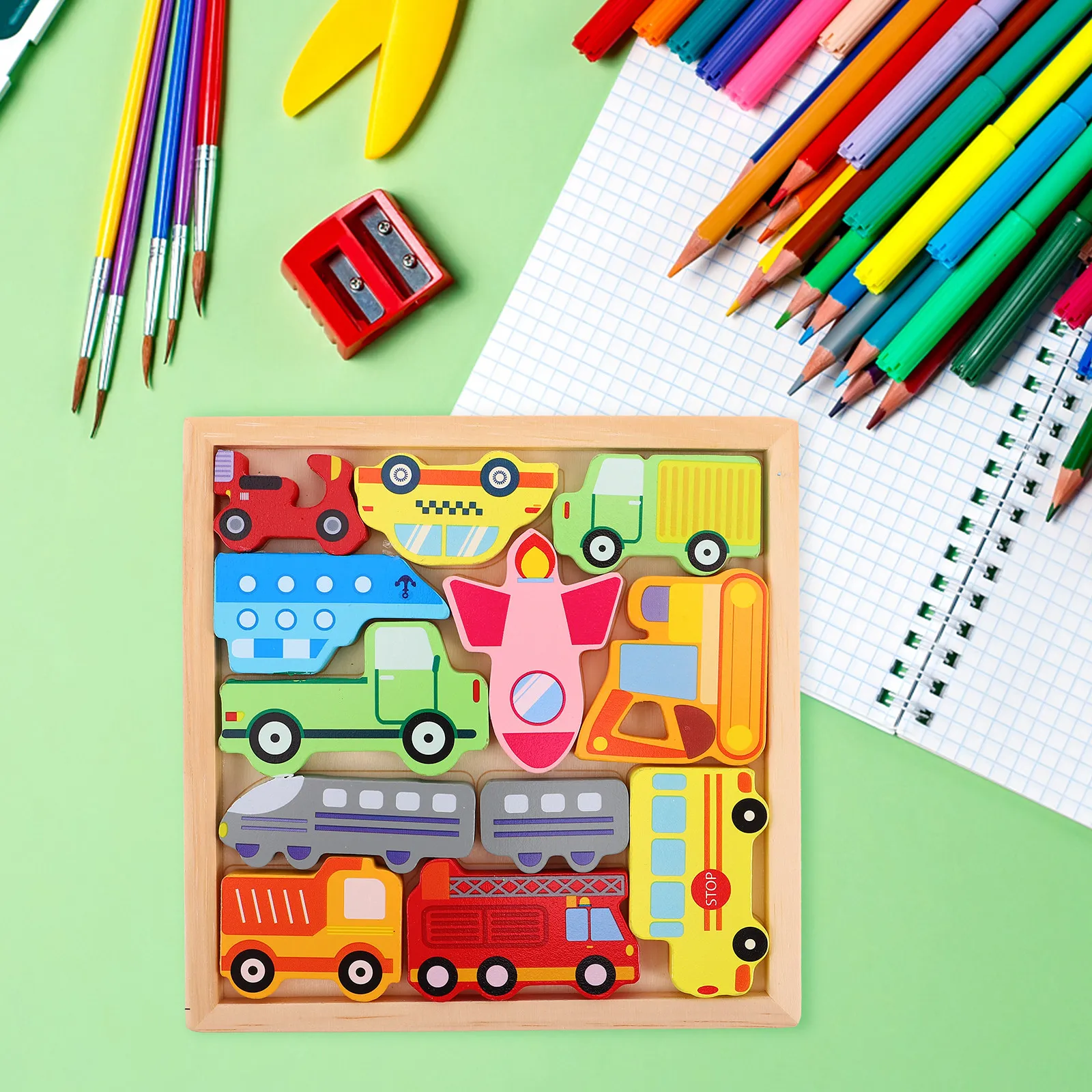 Набор из 3-х 3D-пазлов: Деревянная развивающая игра-сортер для малышей и дошкольников, развивающая координацию рук и глаз
Набор из 3-х 3D-пазлов: Деревянная развивающая игра-сортер для малышей и дошкольников, развивающая координацию рук и глаз