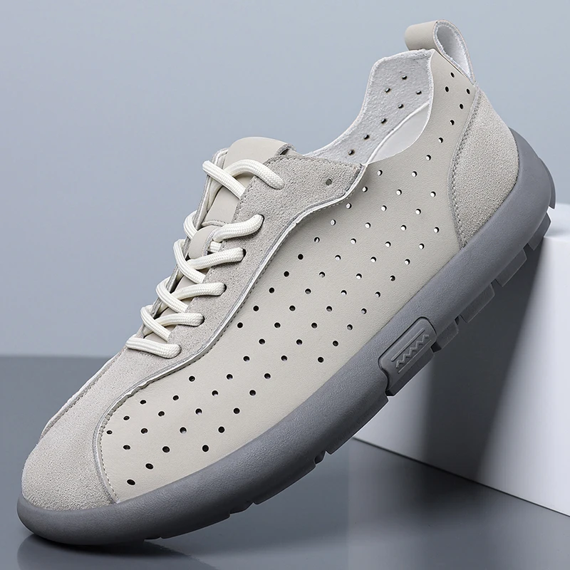 Male Outdoor Walking Footwear Simple Low Key Styling Light Wearproof Sole Breathable All Match Casual Sneakers
Male Outdoor Walking Footwear Simple Low Key Styling Light Wearproof Sole Breathable All Match Casual Sneakers