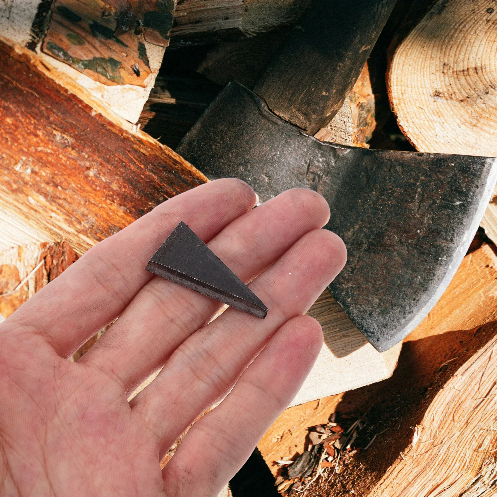 12Pcs Axe Wedge Carbon Steel Enhanced Stability Easy Removal Portable Lightweight Tool Parts for Woodworking Hammer Wedge
12Pcs Axe Wedge Carbon Steel Enhanced Stability Easy Removal Portable Lightweight Tool Parts for Woodworking Hammer Wedge