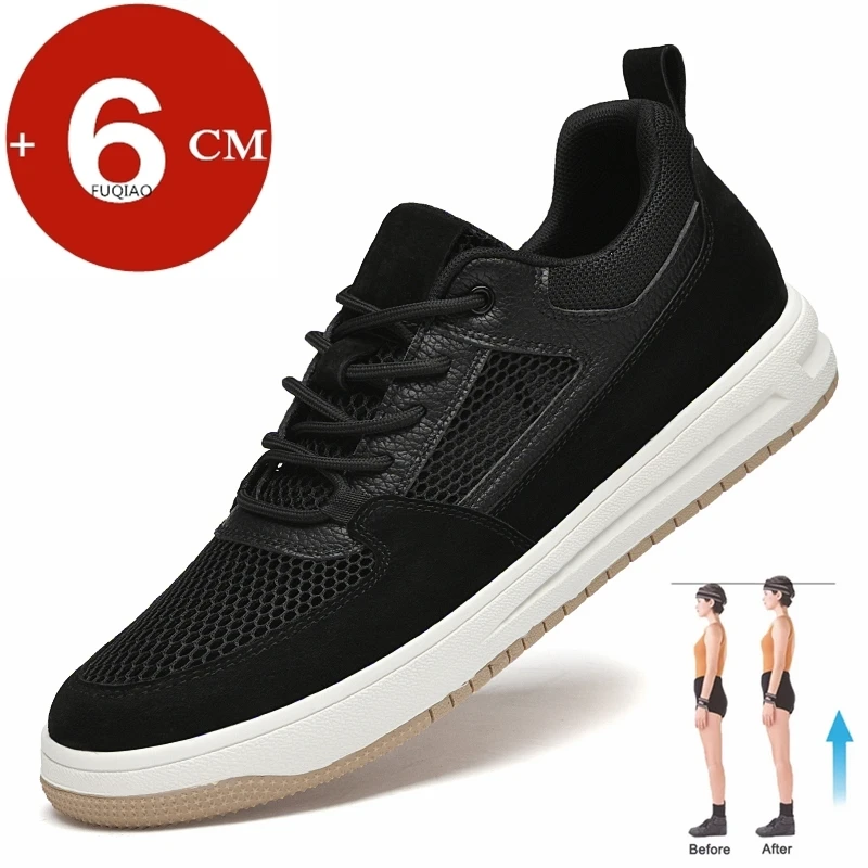 Мужские летние повседневные кроссовки на скрытой танкетке 6 см, увеличивающие рост, с перфорацией, дышащие, из свиной кожи, универсальные, на каждый день
Мужские летние повседневные кроссовки на скрытой танкетке 6 см, увеличивающие рост, с перфорацией, дышащие, из свиной кожи, универсальные, на каждый день