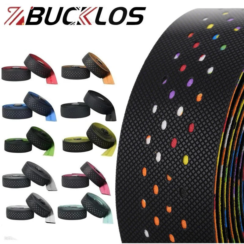 BUKLOS Bicycle Handlebar Tapes Breathable Road Bike Bar Cover Non-slip Shock-Absorption Speed Racing Bike Wrap Shockproof Belts
BUKLOS Bicycle Handlebar Tapes Breathable Road Bike Bar Cover Non-slip Shock-Absorption Speed Racing Bike Wrap Shockproof Belts
