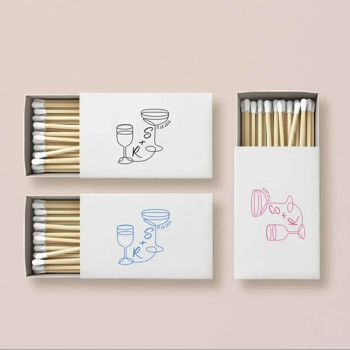 Personalized Wedding Favor Idea/MatchBox Table Gift/Wedding Table Decor Favor/Customized MatchBoxes/Table Presents/Wedding Mat
Personalized Wedding Favor Idea/MatchBox Table Gift/Wedding Table Decor Favor/Customized MatchBoxes/Table Presents/Wedding Mat