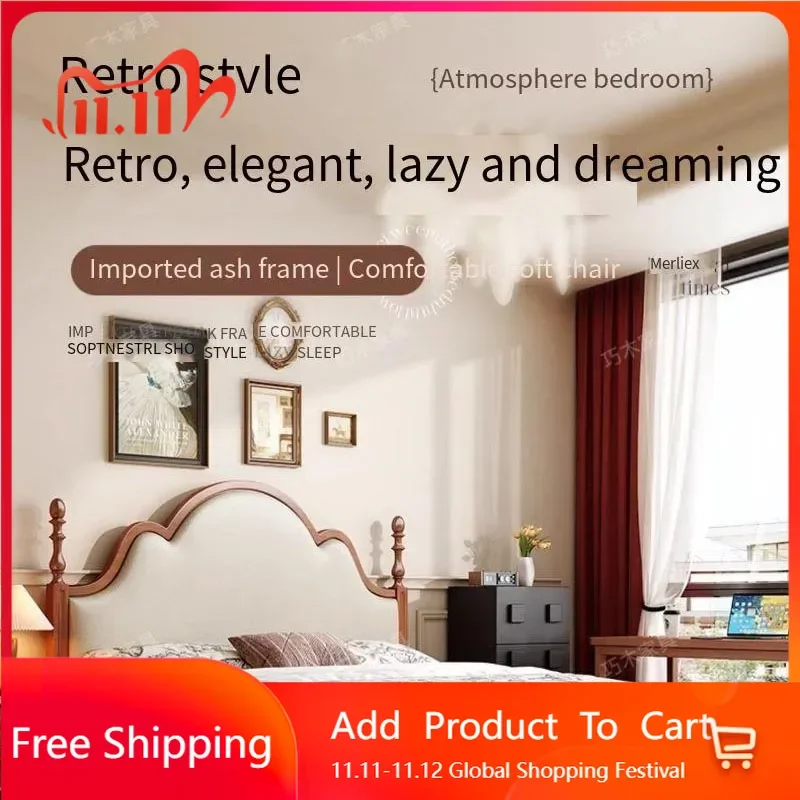 Beauty Princess Double Bed Bedroom Organizer Floor Headboards Double Bed Luxury Conference Cama Solteiro Entrance Hall Furniture
Beauty Princess Double Bed Bedroom Organizer Floor Headboards Double Bed Luxury Conference Cama Solteiro Entrance Hall Furniture