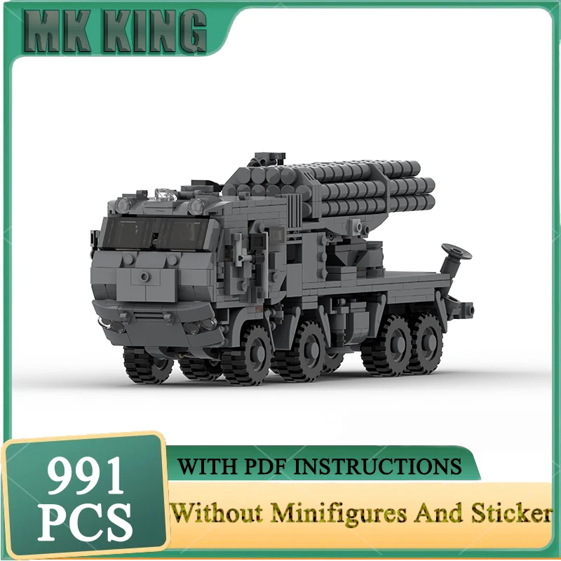 Moc Building Bricks MLRS Military Trank Model Technology Modular Armored Car Model Blocks Sets Assembly Toys DlY Gifts Christmas
Moc Building Bricks MLRS Military Trank Model Technology Modular Armored Car Model Blocks Sets Assembly Toys DlY Gifts Christmas